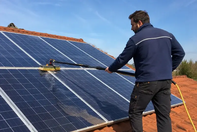 Nettoyage et entretien de panneaux solaires à Vernoux-en-Gâtine